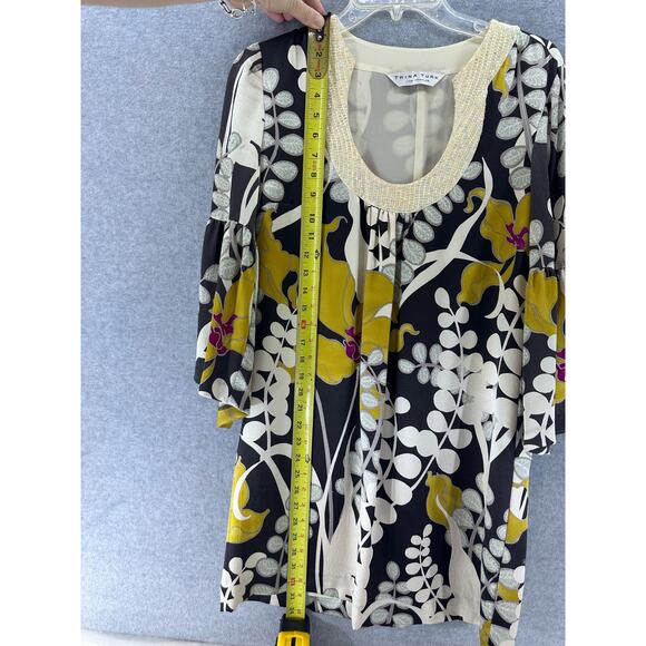 Trina Turk Women’s sz 6/8 Floral Resort (missing sz tag) PLS See Measurements - Picture 8 of 13